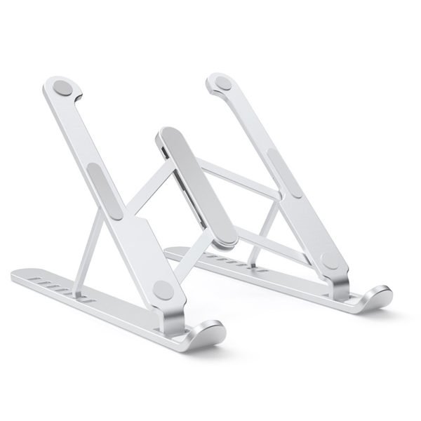 Adjustable Portable Silver Laptop Stand