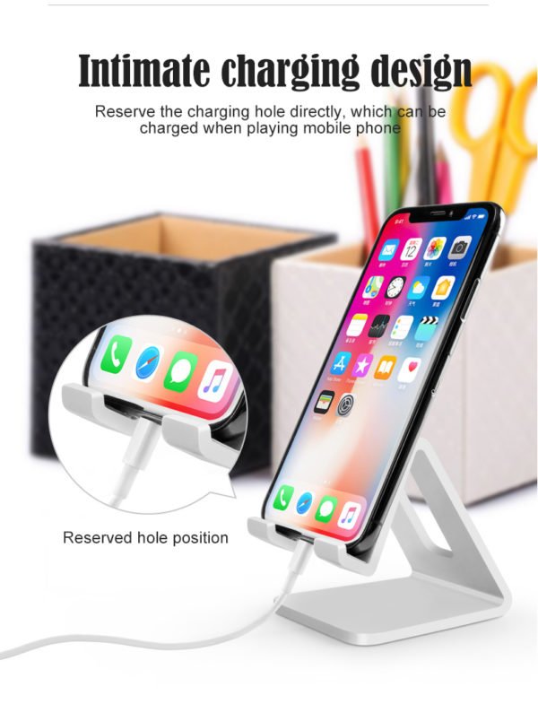 ABS Silicone Stand Mobile Phone Holder