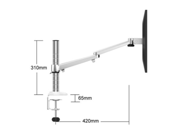 Single Monitor Mount Arm