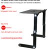 Folding Aluminum Laptop Desk Table
