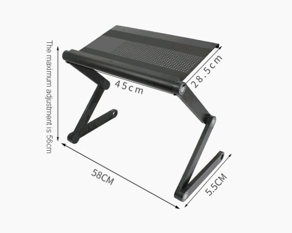 Aluminum Alloy Laptop Bed Table