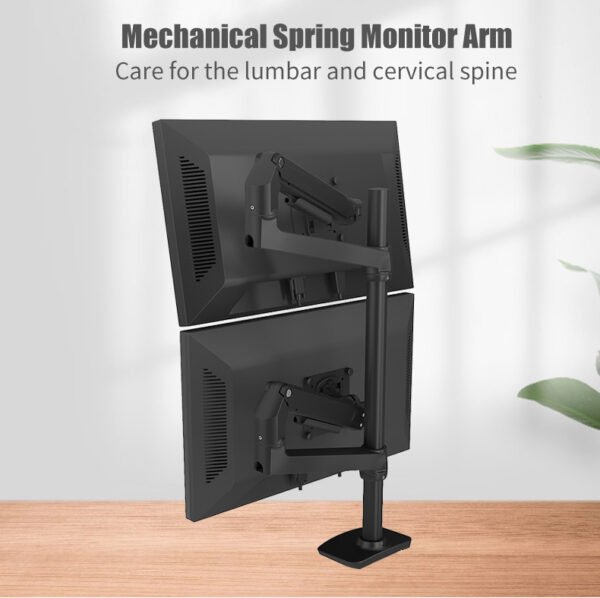 dual lcd monitor stand arm