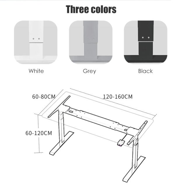 Height Adjustable Sit To Stand Standing Desk