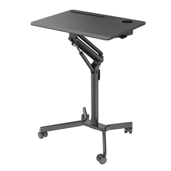 Gas Spring Bedside Adjustable Pneumatic Height Sit Standing Up Table