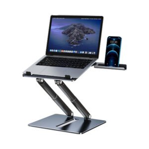 Laptop Stand with Phone Holder
