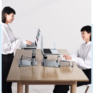 Computer Desktop Shelf Aluminium Laptop Riser Monitor Stand